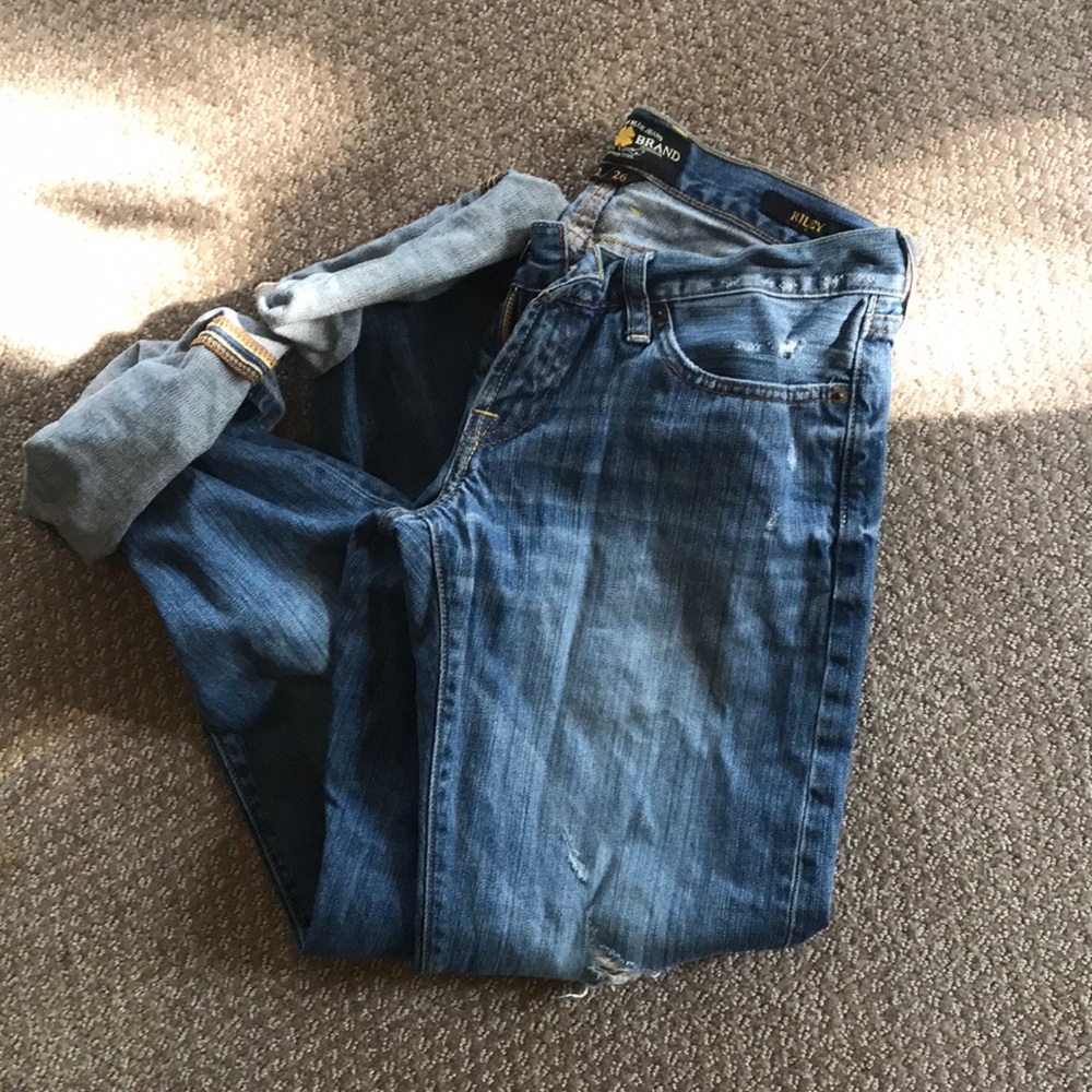 Lucky Brand Distressed Boyfriend Jeans